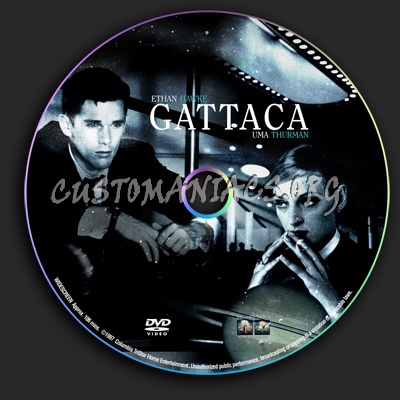 Gattaca dvd label
