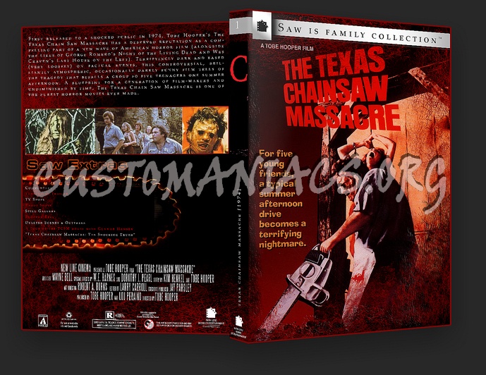 Texas Chainsaw Massacre Collection dvd cover