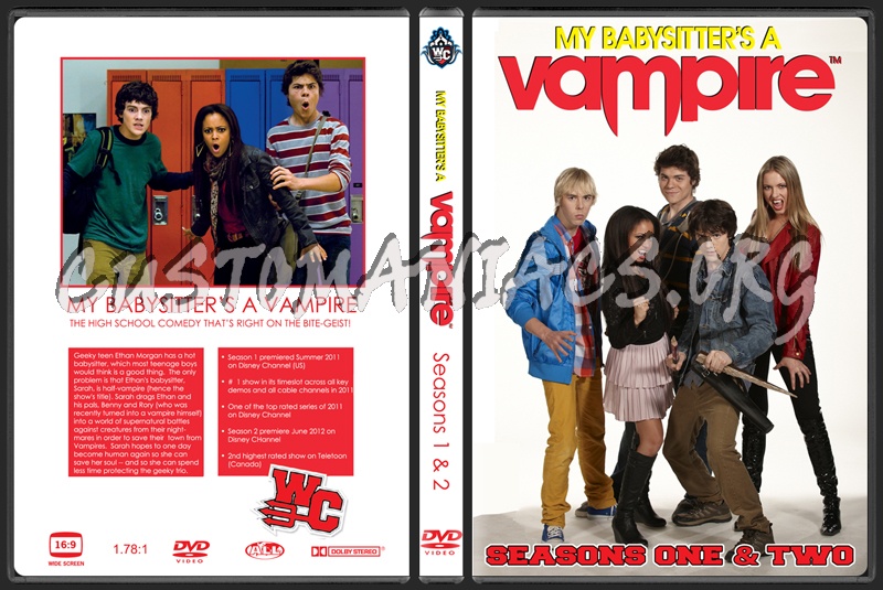 My Babysitter's A Vampire dvd cover