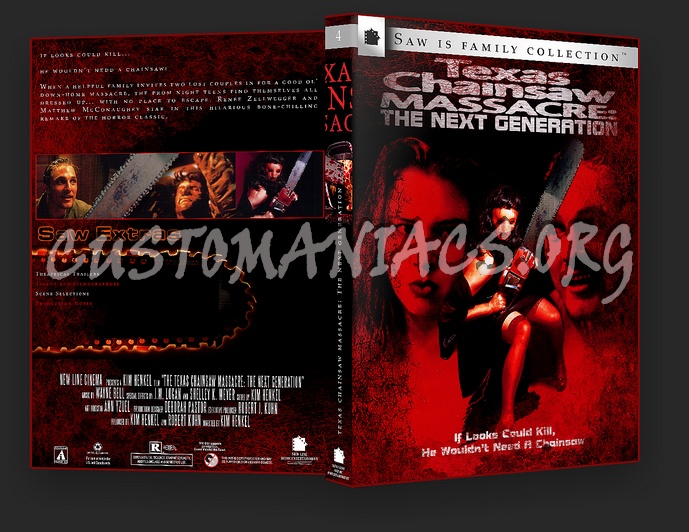 Texas Chainsaw Massacre Collection dvd cover