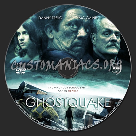 Ghostquake dvd label