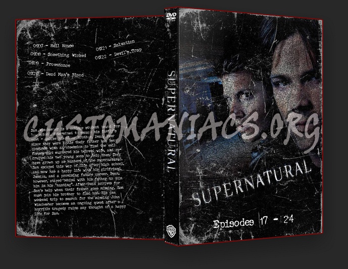 Supernatural Season 1 dvd cover