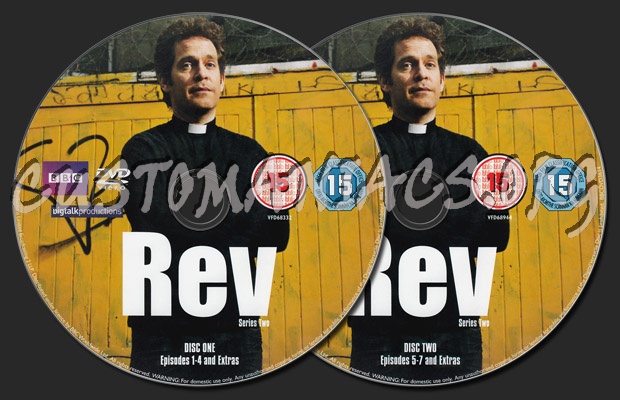 Rev - Series 2 dvd label