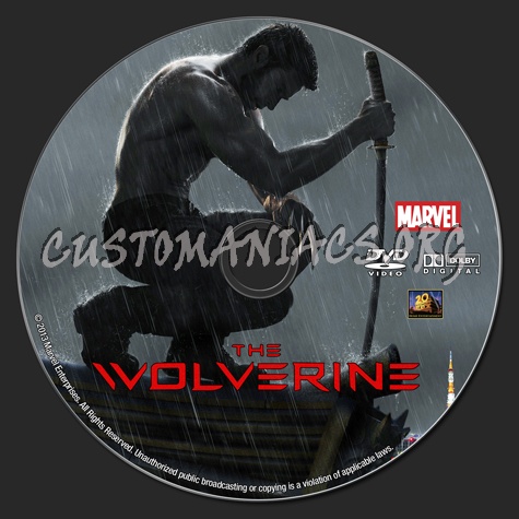 The Wolverine dvd label