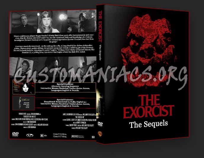 Exorcist Sequels dvd cover