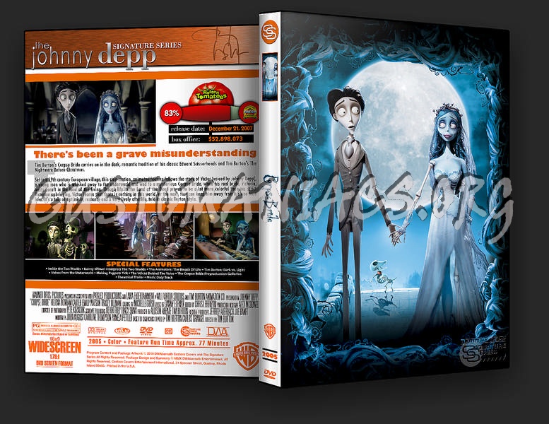 Corpse Bride dvd cover