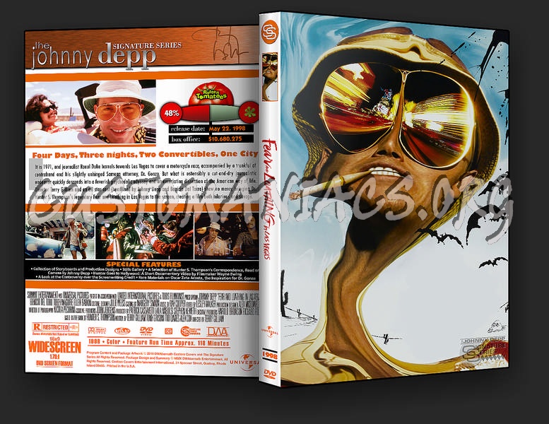 Fear And Loathing In Las Vegas Dvd Cover Dvd Covers Labels By Customaniacs Id Free Download Highres Dvd Cover