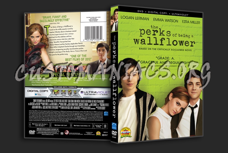 The Perks Of Being A Wallflower dvd cover