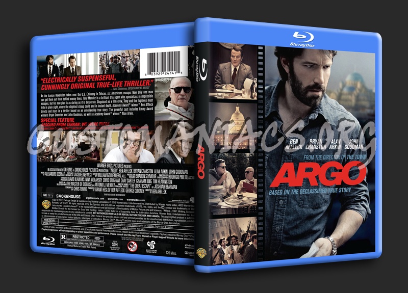 Argo blu-ray cover