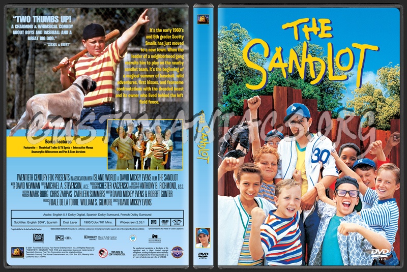 The Sandlot dvd cover
