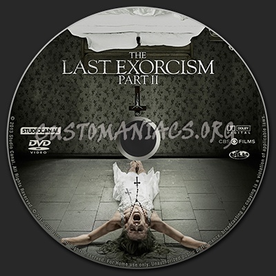 The Last Exorcism Part II dvd label
