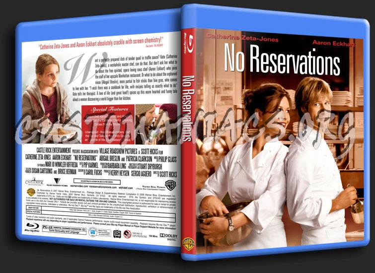 No Reservations blu-ray cover
