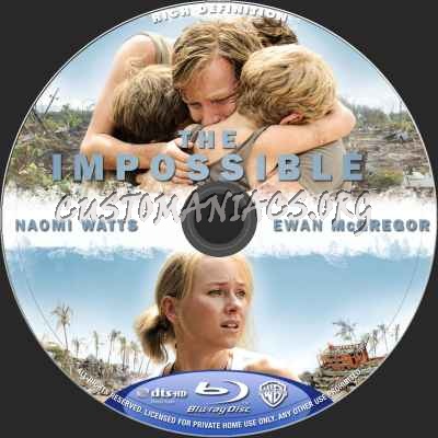 The Impossible blu-ray label