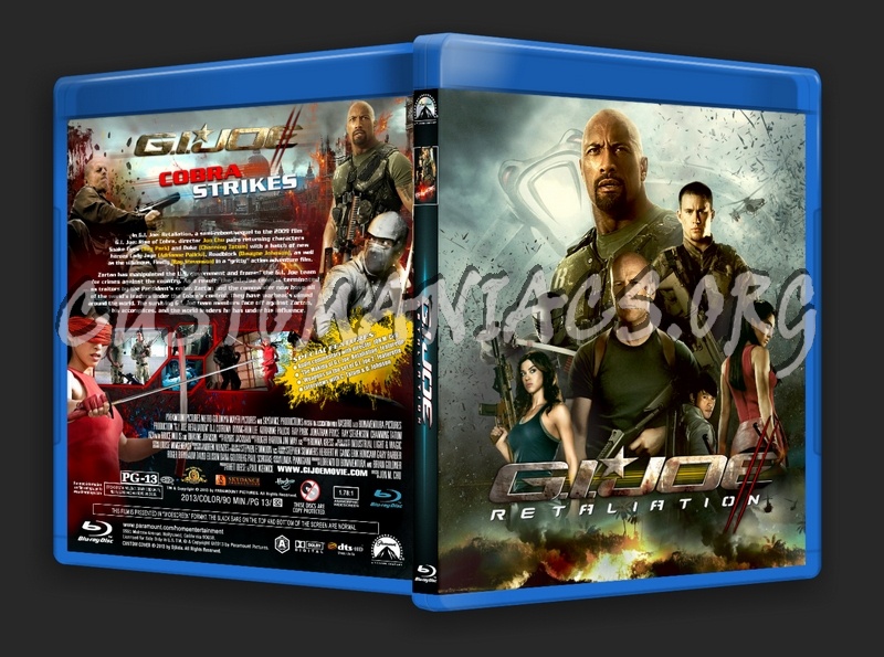 G.I. Joe: Retaliation (2013) blu-ray cover