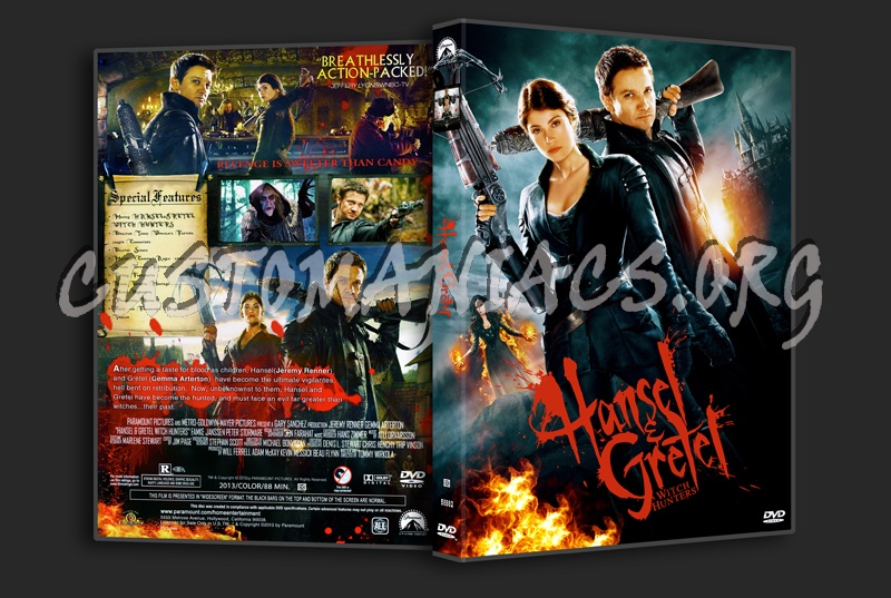 Hansel & Gretel Witch Hunters dvd cover