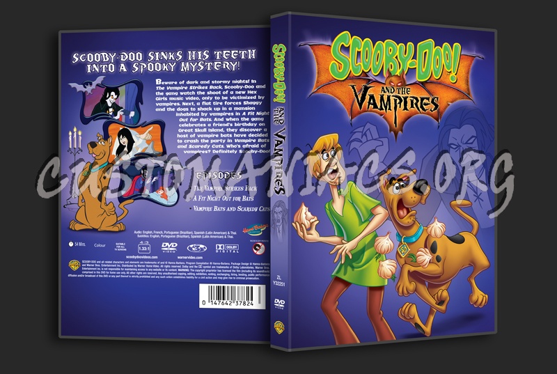 Scooby-Doo and the Vampires dvd cover