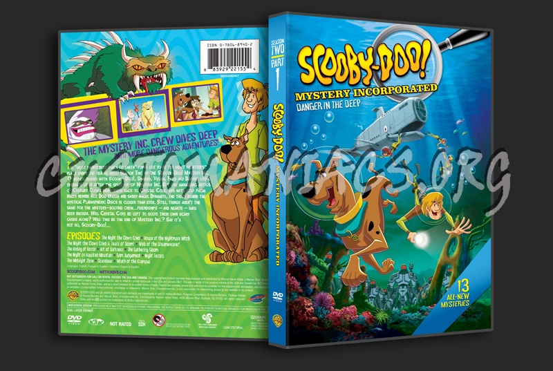 Scooby-Doo Mystery Incorporated Season 2 Volume 1 dvd cover