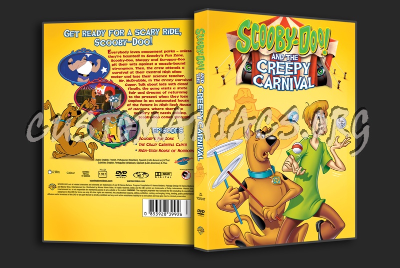 Scooby-Doo! and the Creepy Carnival dvd cover