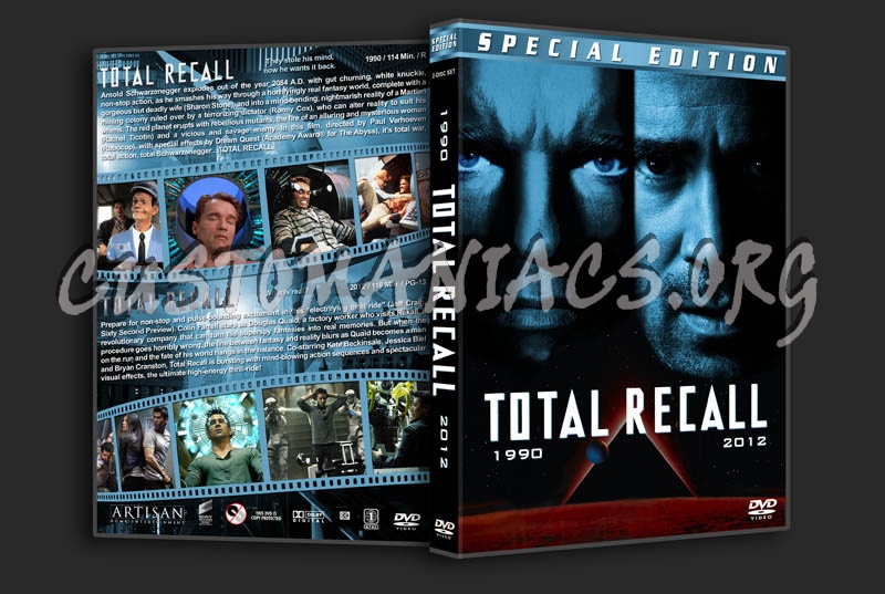 Total Recall Double Feature dvd cover