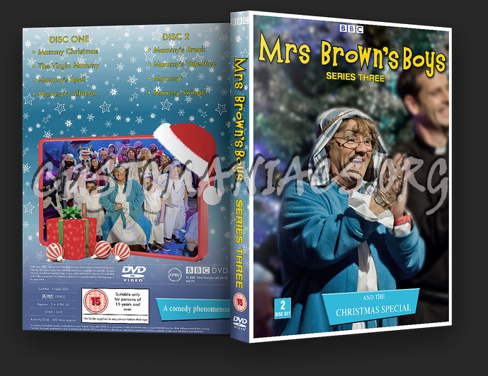 Mrs Brown's Boys: Series Three dvd cover