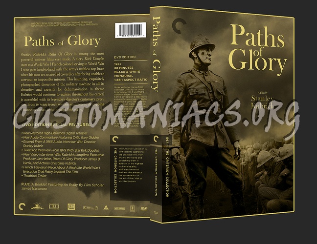 538 - Paths of Glory dvd cover