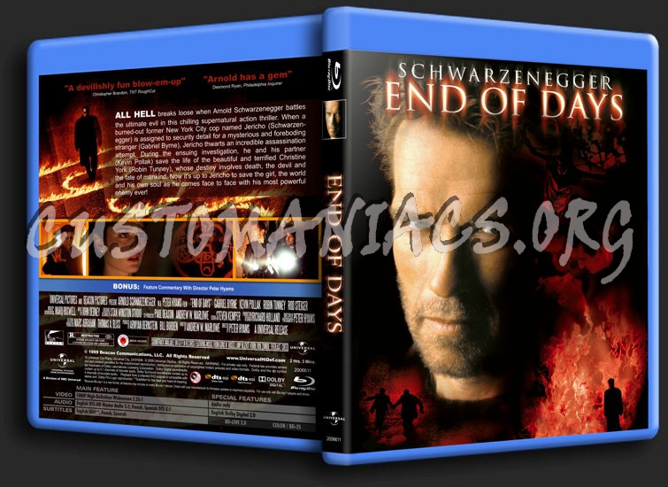 End of Days blu-ray cover