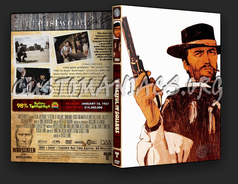 A Fistful of Dollars dvd cover