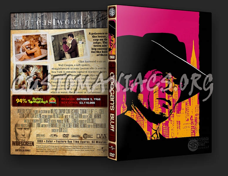 Coogan's Bluff dvd cover