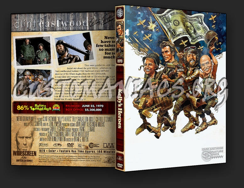 Kelly's Heroes dvd cover