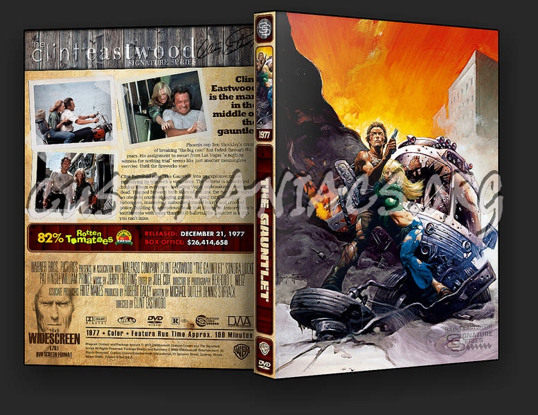 The Gauntlet dvd cover