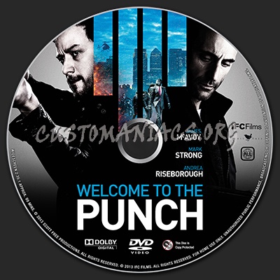 Welcome to the Punch dvd label