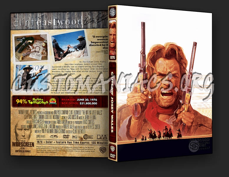 The Outlaw Josey Wales dvd cover