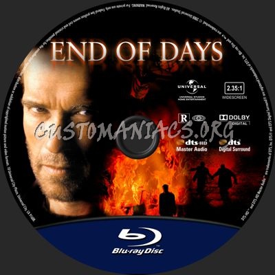 End of Days blu-ray label