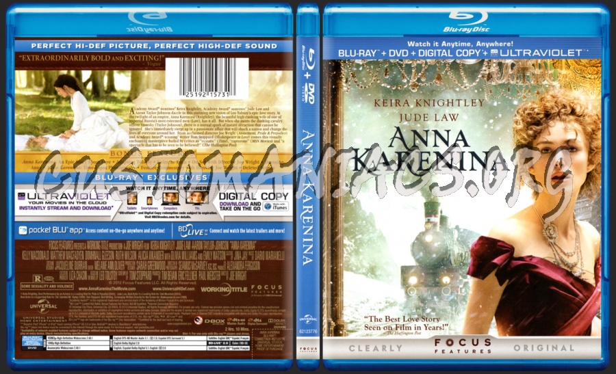 Anna Karenina blu-ray cover