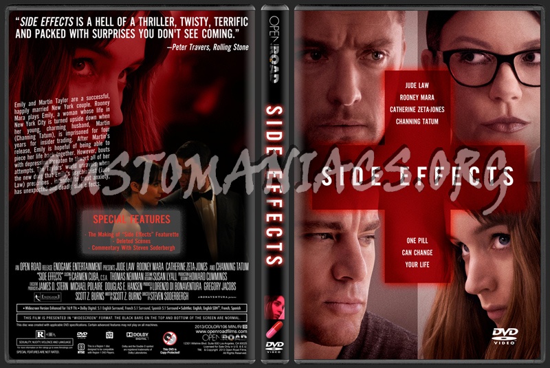 Side Effects (2013) dvd cover
