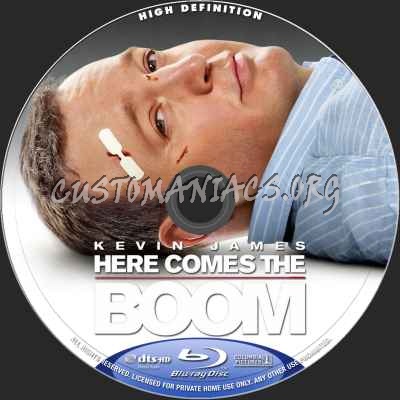 Here Comes The Boom blu-ray label