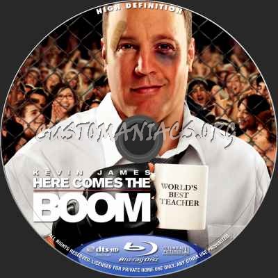 Here Comes The Boom blu-ray label