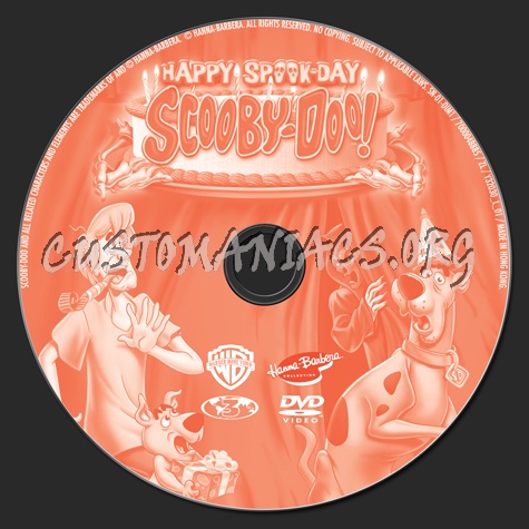 Scooby-Doo! Happy Spook-Day dvd label