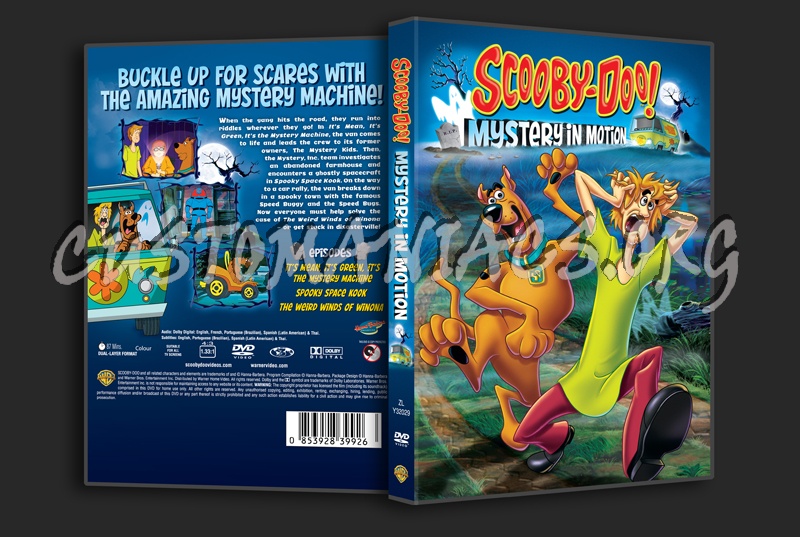 Scooby-Doo! Mystery in Motion dvd cover