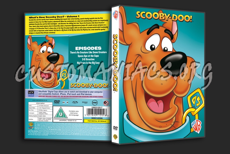 Scooby-Doo! dvd cover