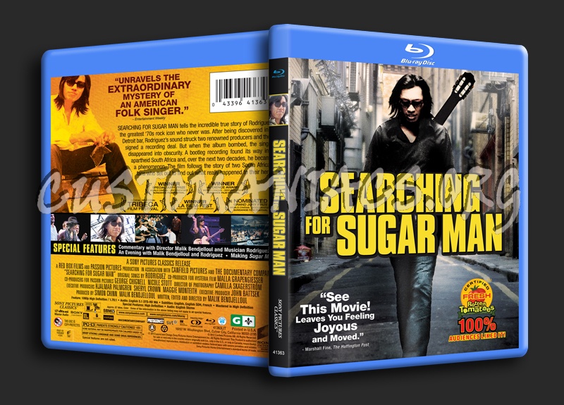 Searching for Sugar Man blu-ray cover