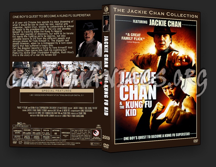 Jackie Chan and the Kung Fu Kid dvd cover