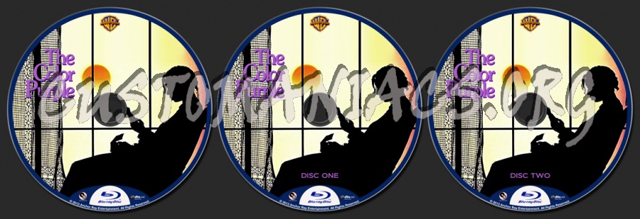 The Color Purple blu-ray label