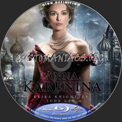 Anna Karenina blu-ray label