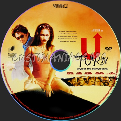 U Turn dvd label