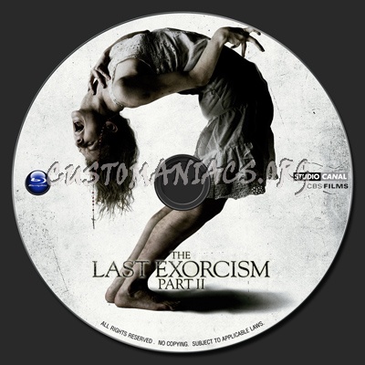 The Last Exorcism Part II (2013) blu-ray label