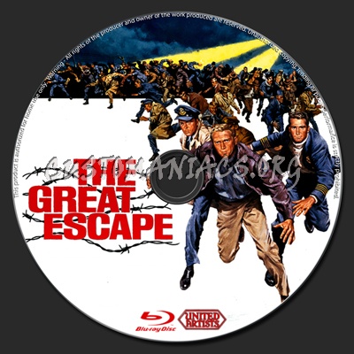 The Great Escape blu-ray label