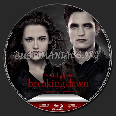  blu-ray label