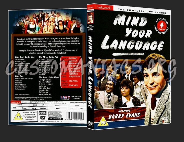 Mind Your Language dvd cover
