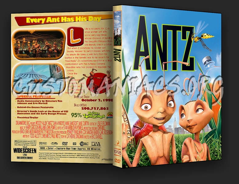 Antz dvd cover